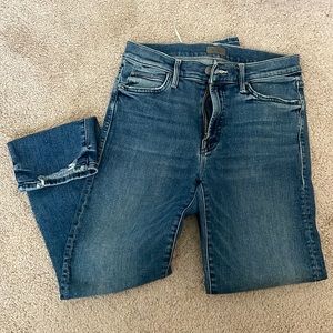 Mother. The rascal ankle chew jeans